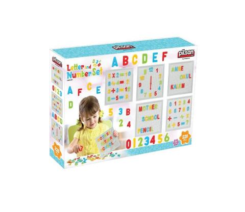 Pilsan İnovatif Harf Ve Rakam Seti 220 Parça 03297