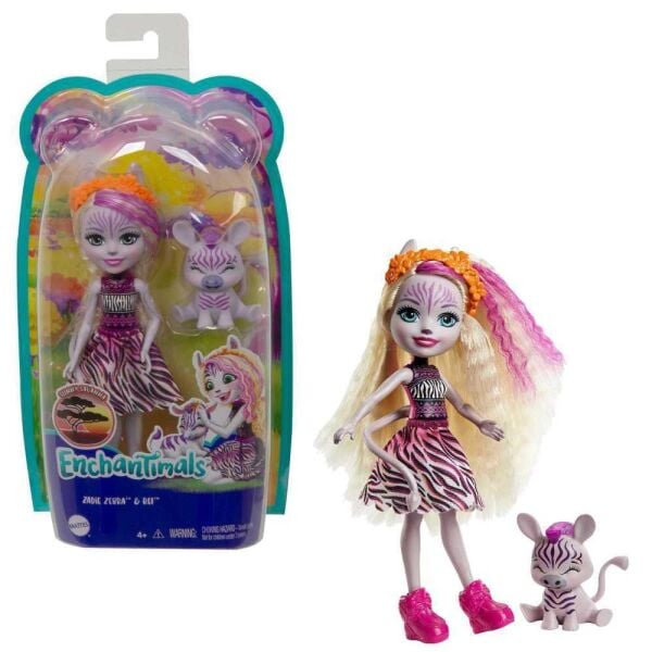 Mattel Enchantimals Popüler Karakter Bebekler