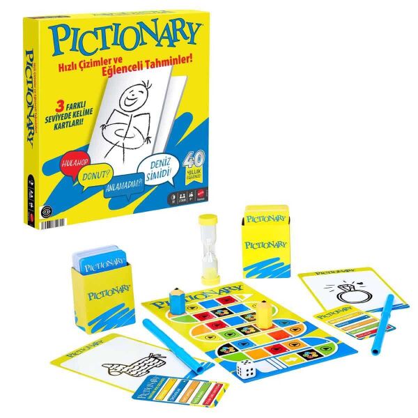 Mattel Pictionary Kutu Oyunu