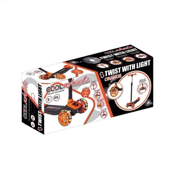 Furkan Cool Wheels Işıklı Twist Scooter 58918