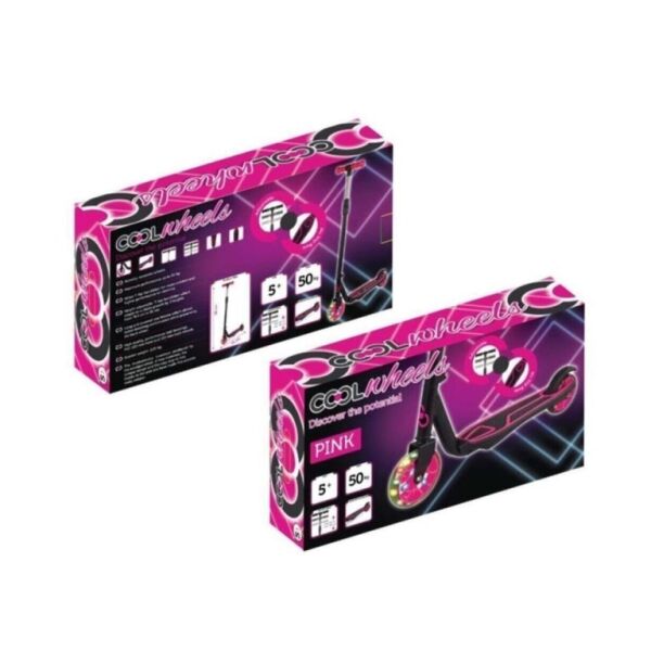 Furkan Cool Wheels Işıklı Scooter Pembe 5 Yaş 58949
