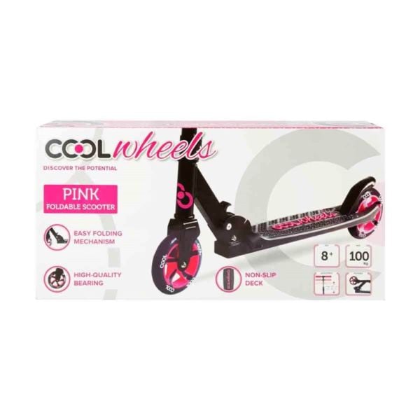 Furkan Cool Wheels Katlanır Scooter Pembe 8 Yaş 58352