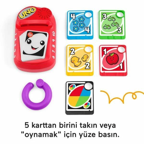 Mattel FP Saymayı Renkleri Öğreten UNO HWH16