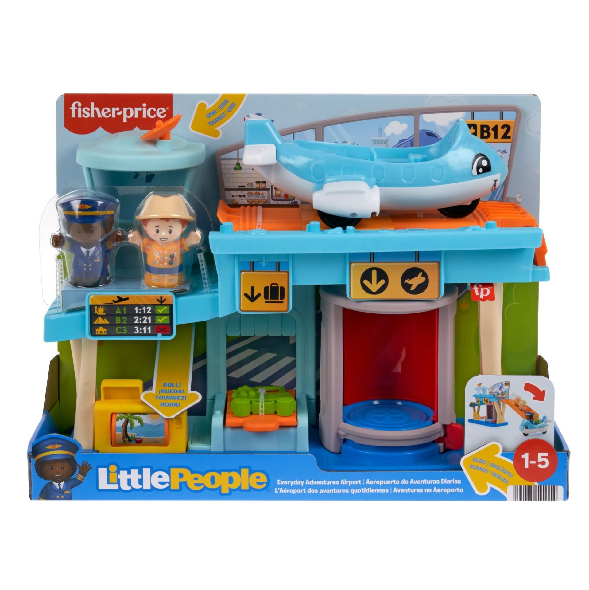 Mattel Little People Eğlenceli Havaalanı HTJ26