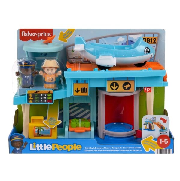 Mattel Little People Eğlenceli Havaalanı HTJ26