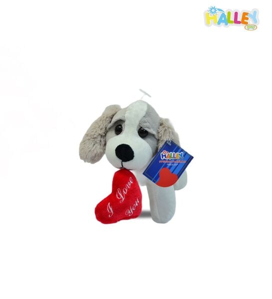 Halley 40 Cm Parlak Kumaş Yatan Köpek 63035
