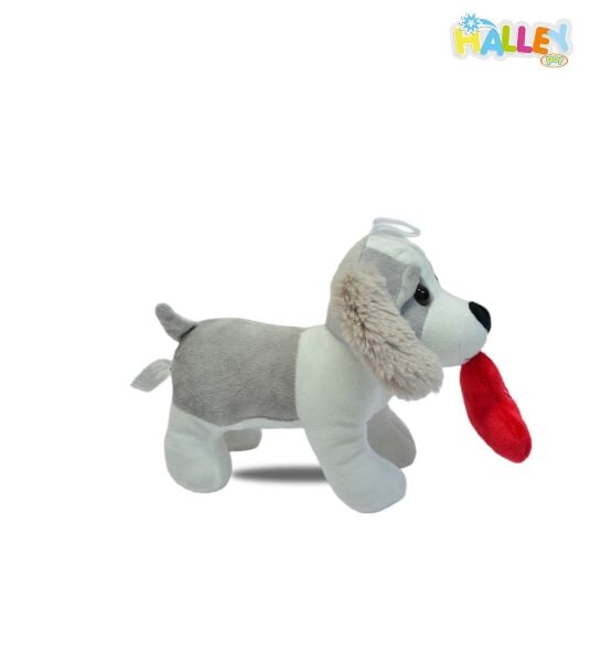 Halley 40 Cm Parlak Kumaş Yatan Köpek 63035