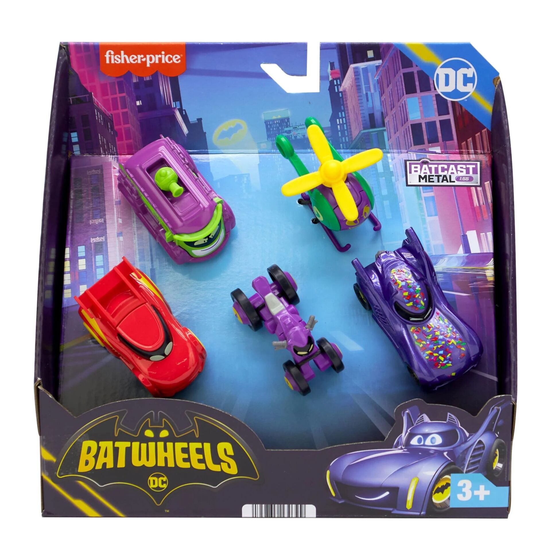 Mattel FP Batwheels Bam Batmobile 5'li HML21