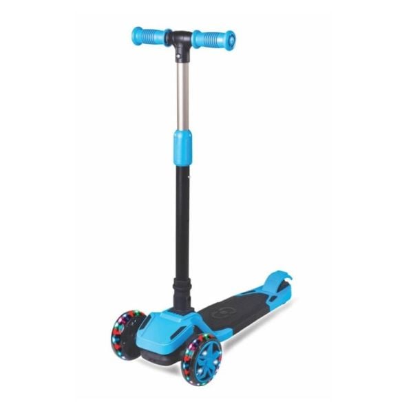 Furkan Cool Tulpar Işıklı Katlanır Scooter Mavi 59359