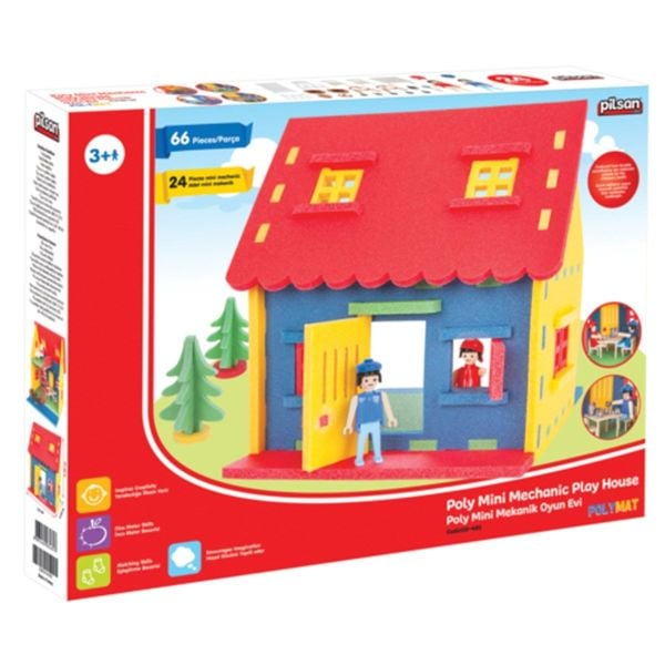 Pilsan Poly Mini Mekanik Oyun Evi 03481