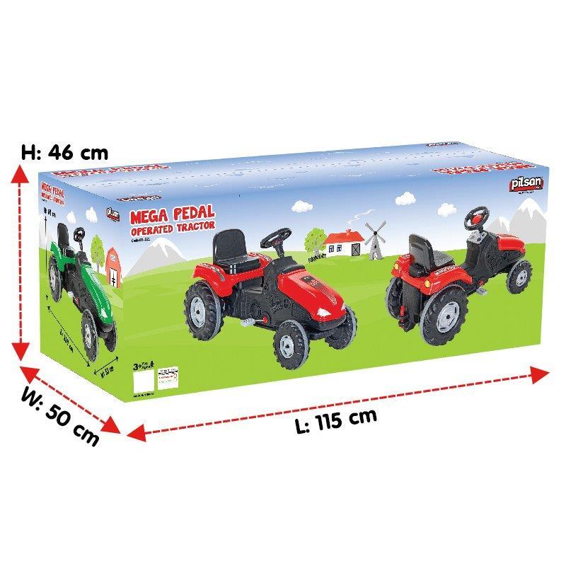 Pilsan Mega Traktör Pedallı 07321