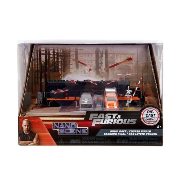 Simba Fast Furious Nano Train Scene Diorama 253203
