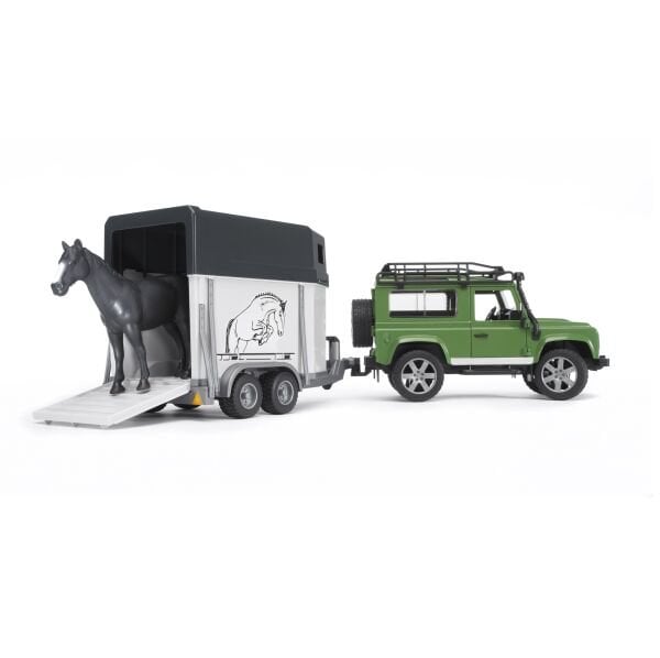 Bruder Land Rover Arazi Aracı At Nakil Aracı BR02592