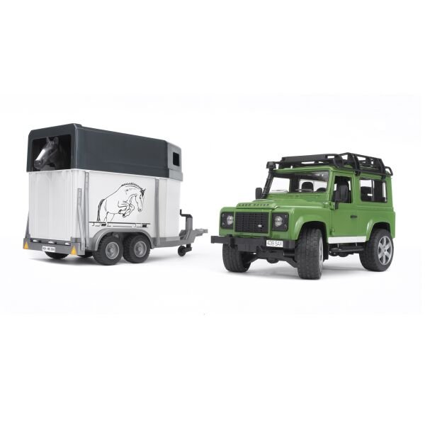 Bruder Land Rover Arazi Aracı At Nakil Aracı BR02592