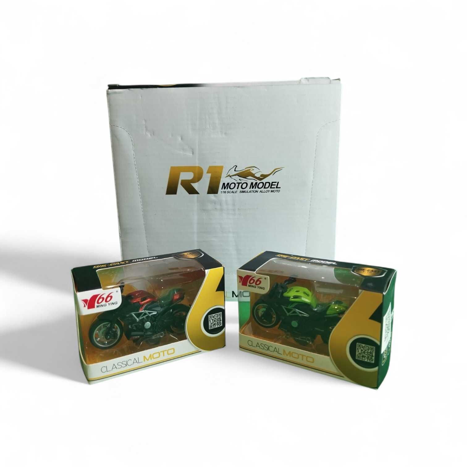 Seher 1:16 Motosiklet Metal Çek Birak MY66-M1106-9