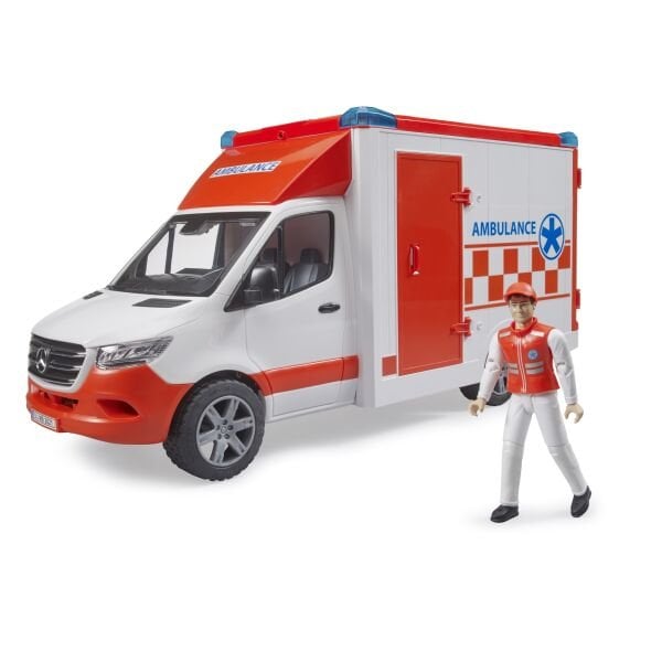 Bruder Mercedes Benz Sprınter Sırenlı Ambulans Ve Ekıbı BR02676