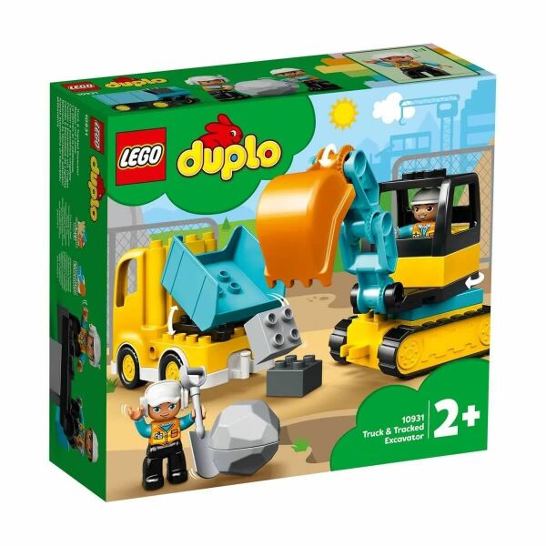 Lego Duplo İnşaat Kamyonu ve Paletli Kazıcı 10931