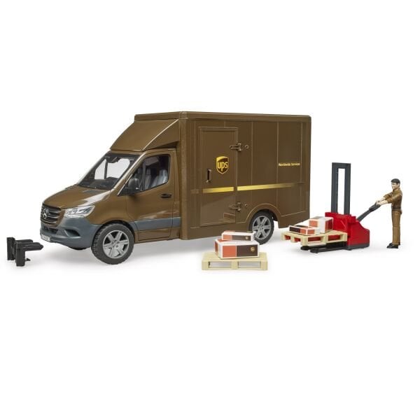 Bruder Mercedes Benz Sprınter Ups Kargo Aracı, Transpalet Ve Fıgür BR02678