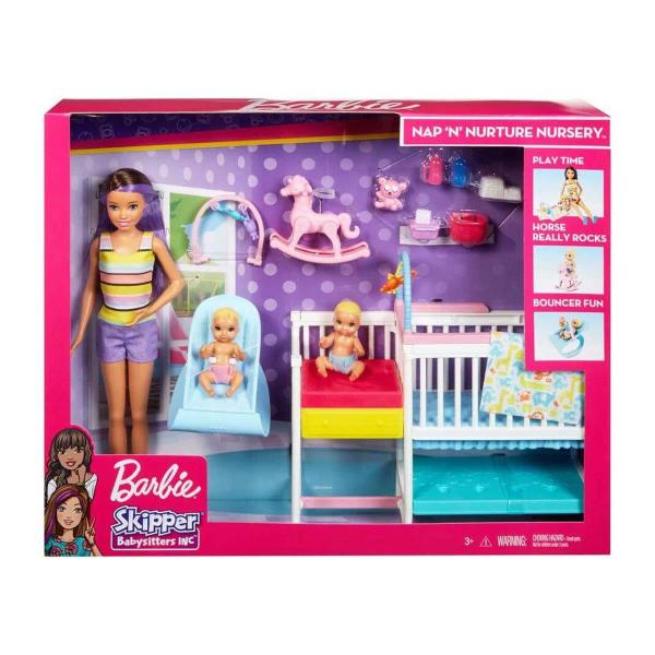 Mattel Bebek Bakıcısı Skipper Uyku Eğitiminde GFL38