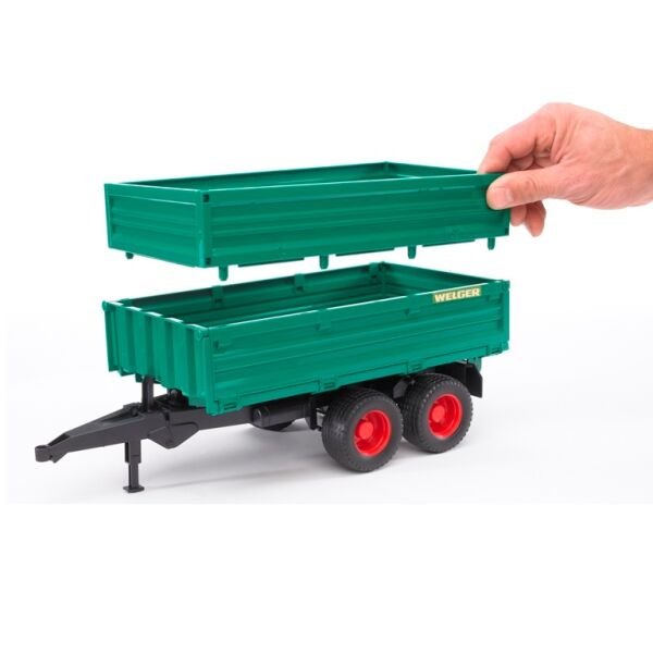 Bruder Römork Büyük Yeşil Damperli BR02010