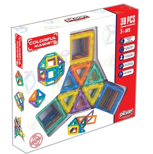 Pilsan Renkli Magnetler 30 Parça 03705