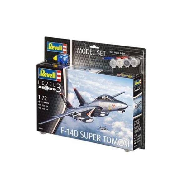 Adore Model Set Revell F-14D Grumman Super Tomcat 63690