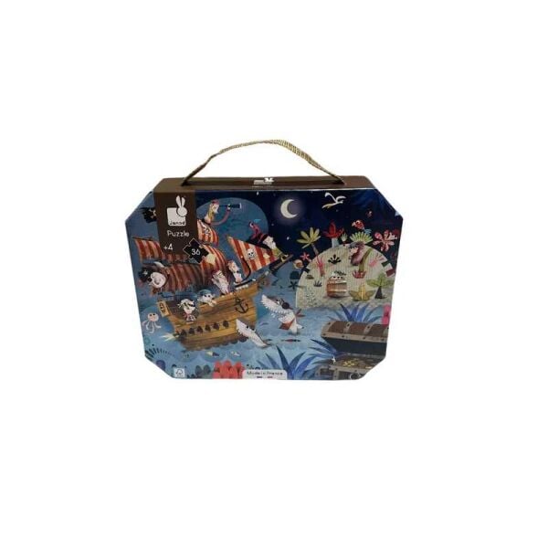 Isabel 36 Parça Çantalı Puzzle Hazine Avı