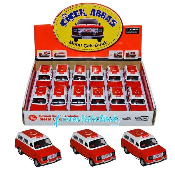 Birlik Metal Çekbırak Çiçek Abbas Sesli 005