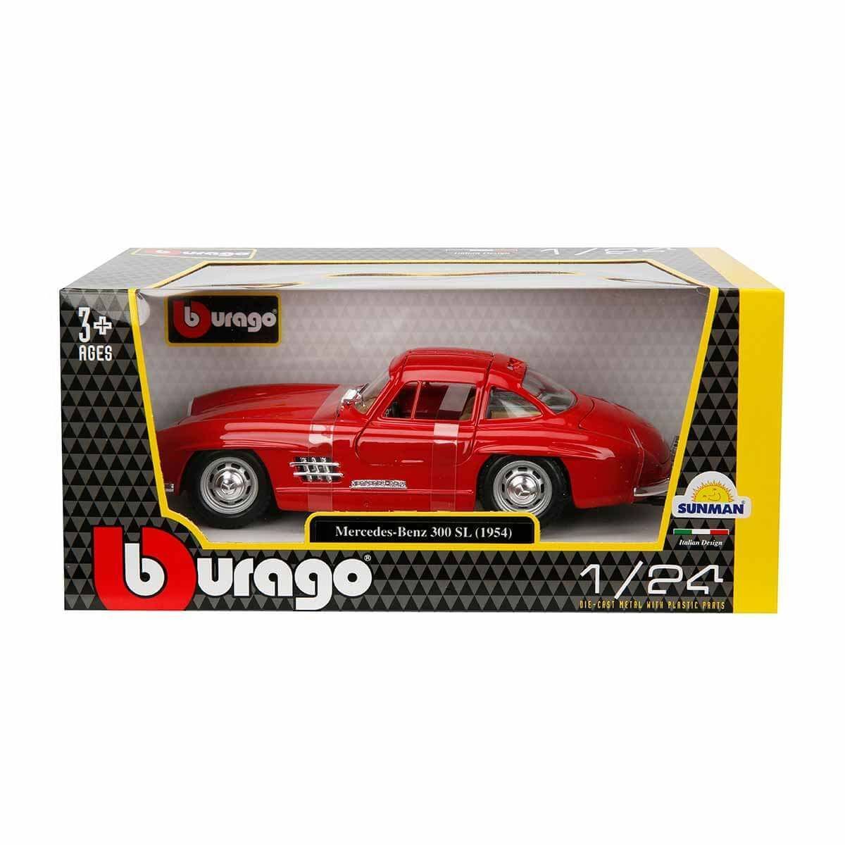Sunman 1/24 Mercedes Benz 300 SL Gümüş S00022023
