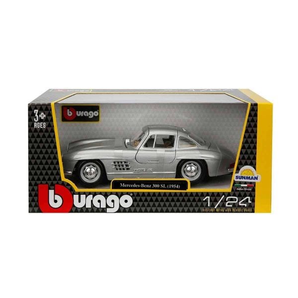 Sunman 1/24 Mercedes Benz 300 SL Gümüş S00022023