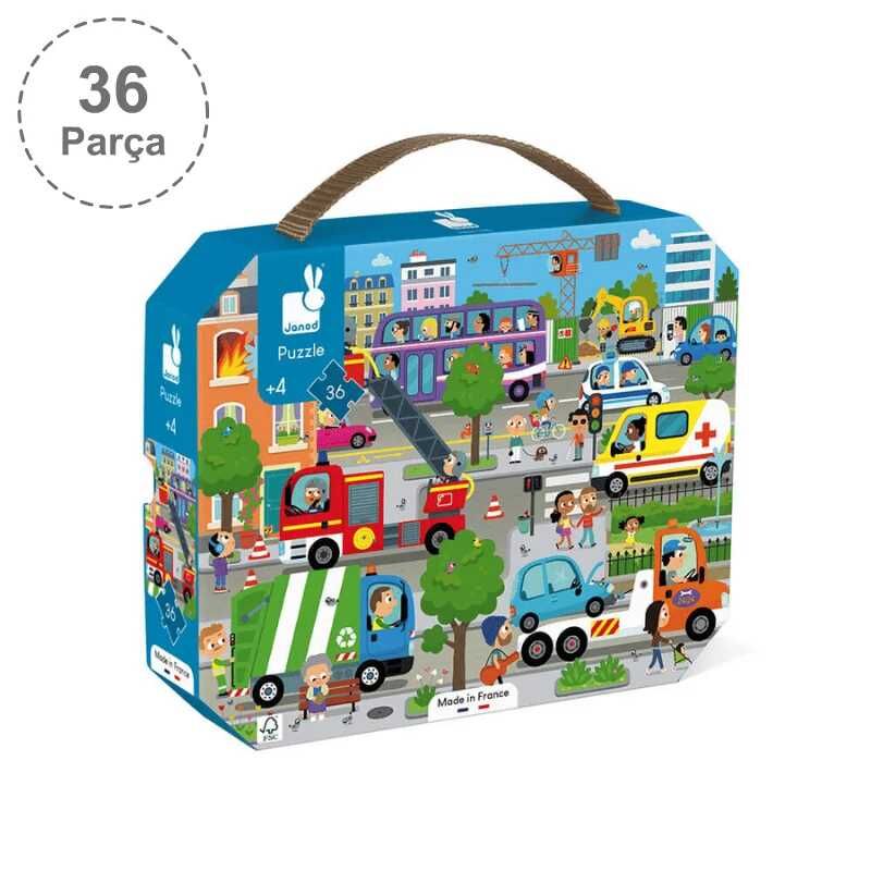 Isabel 36 Parça Çantalı Puzzle Şehir