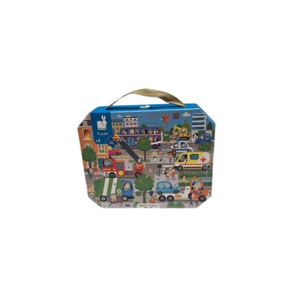 Isabel 36 Parça Çantalı Puzzle Şehir