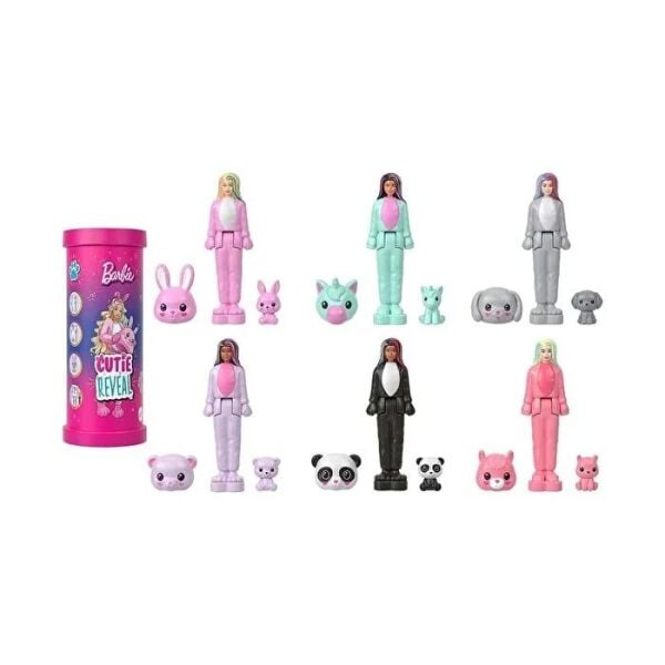 Mattel Mini Barbieland Cutie Reveal Bebekler HYM25