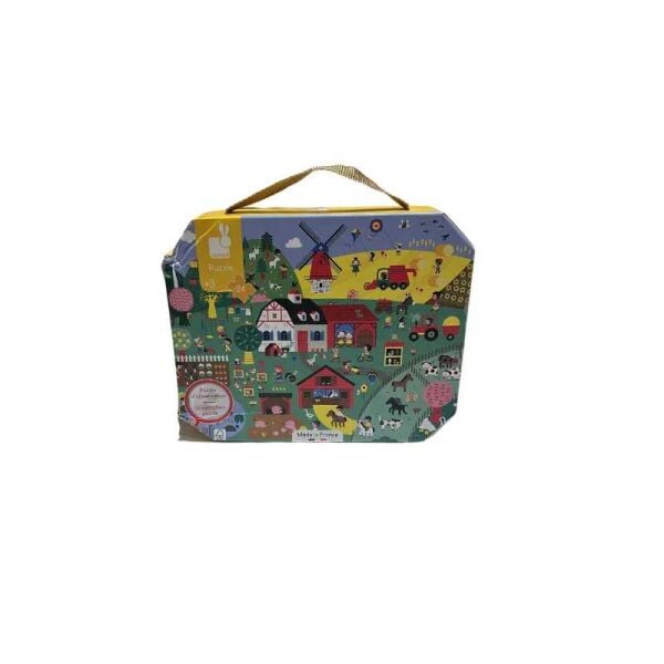 Isabel 24 Parça Çantalı Puzzle Ve Bulmaca Çiftlik