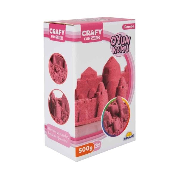 Sunman Oyun Kumu 500 Gr Pembe S01002236