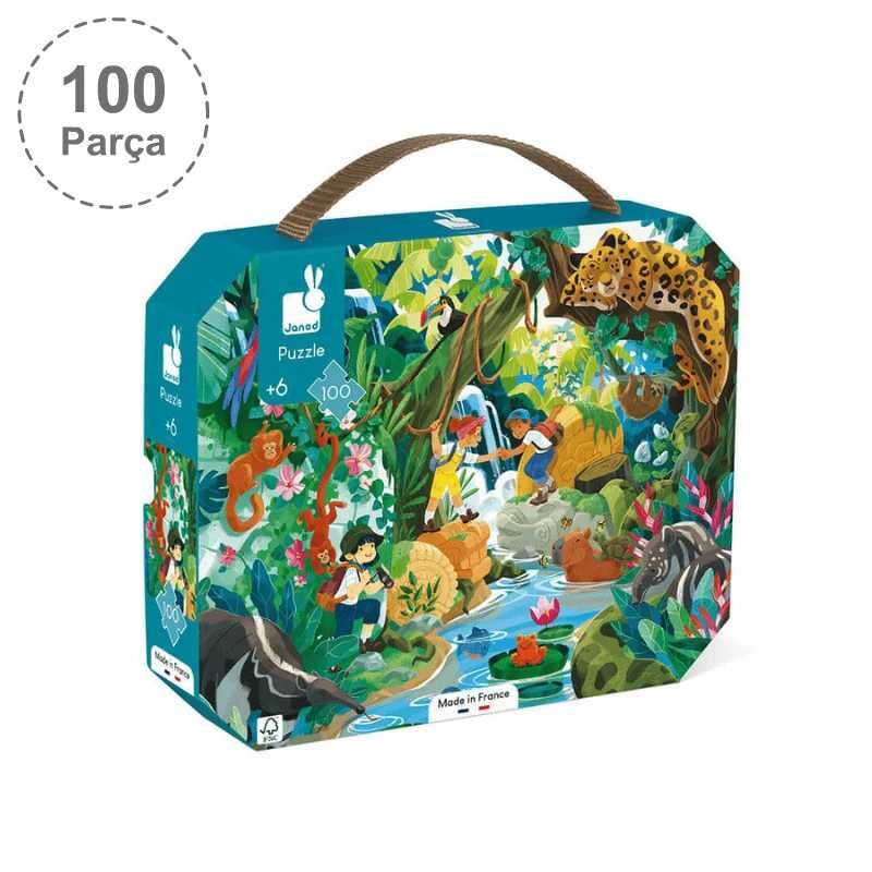 Isabel 100 Parça Çantalı Puzzle Inka Macerası