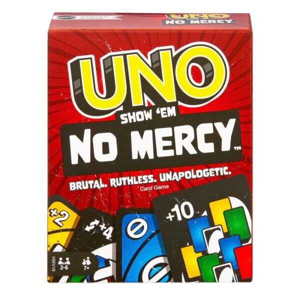 Mattel Uno No Mercy Kartlar HWV18