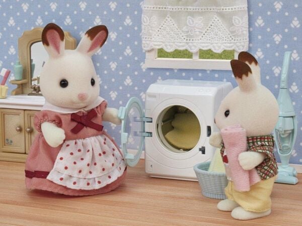Adore Sylvanian Families Çamaşır Makinesi Ve Elektrik Süpürgesi 5445