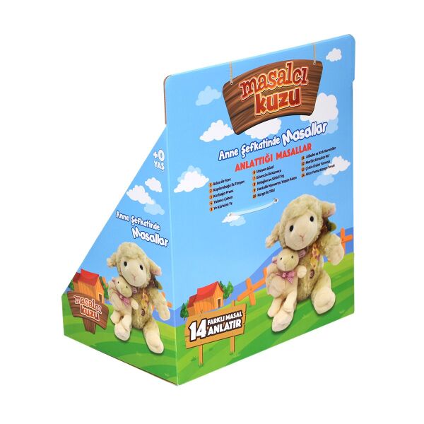 Birlik Yavrulu Masal Anlatan Kuzu Peluş 1117526