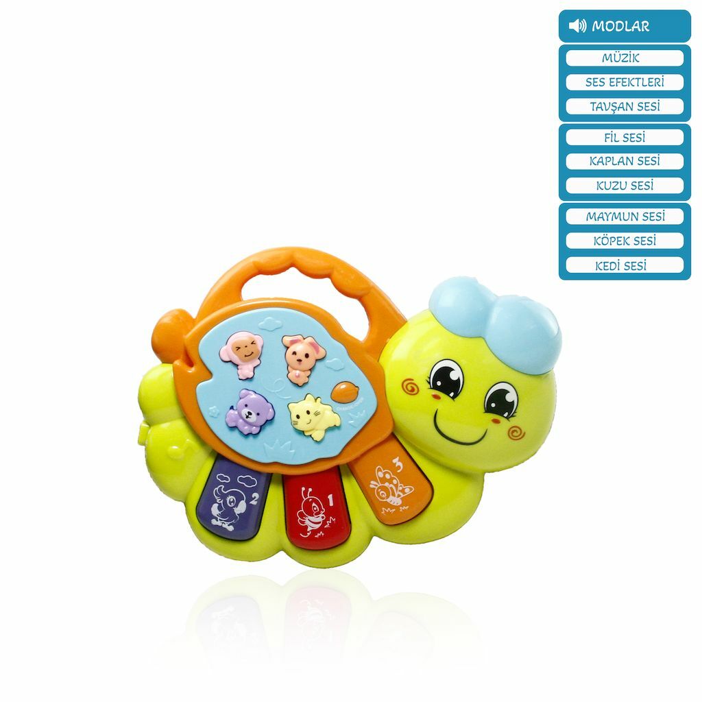 Vardem Işıklı ve Müzikli Solucan Org JLG-855-68A