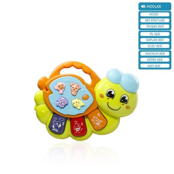 Vardem Işıklı ve Müzikli Solucan Org JLG-855-68A