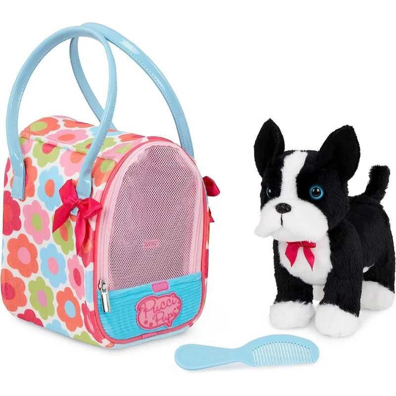 Isabel Yavru Köpek Ve Çiçekli Çanta