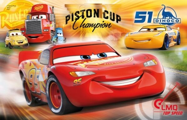 Clementoni 2x20 Parça Puzzle Cars 3 07027