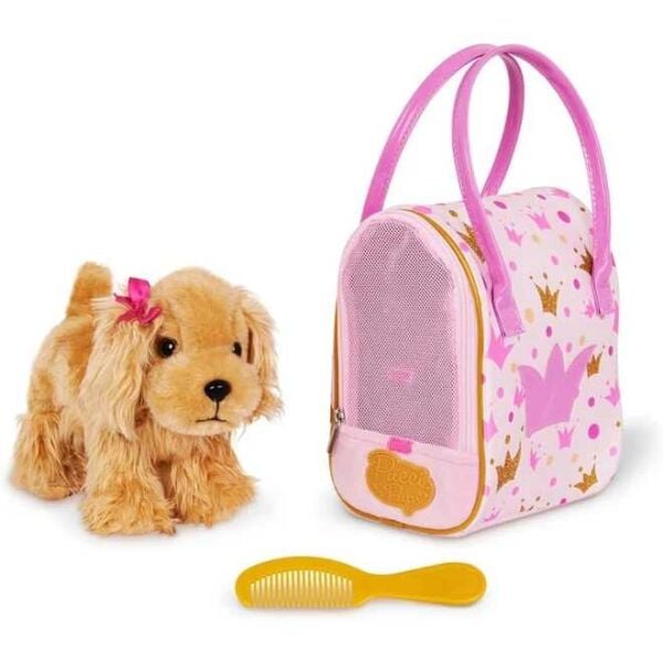 Isabel Cocker Spaniel Ve Pembe Çanta