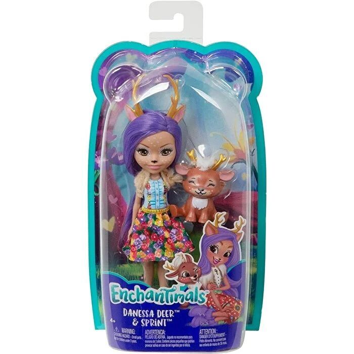 Mattel Enchantimals Geyik Danessa ve Sprint FXM75
