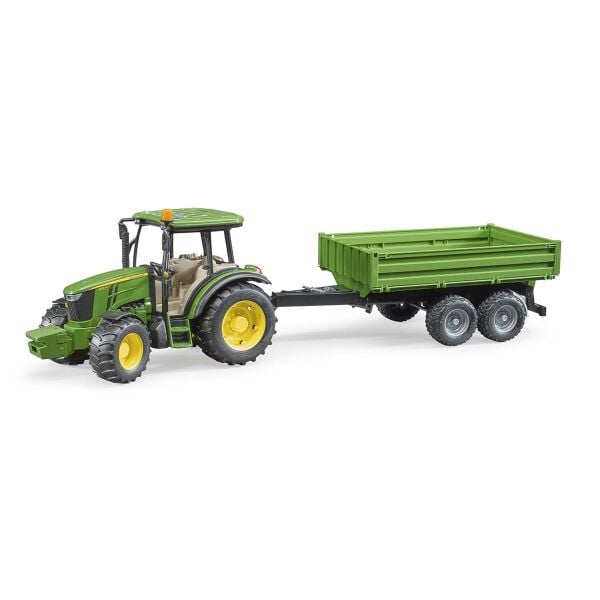 Bruder John Deere 5115 Traktör  Römork BR02108