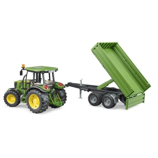 Bruder John Deere 5115 Traktör  Römork BR02108