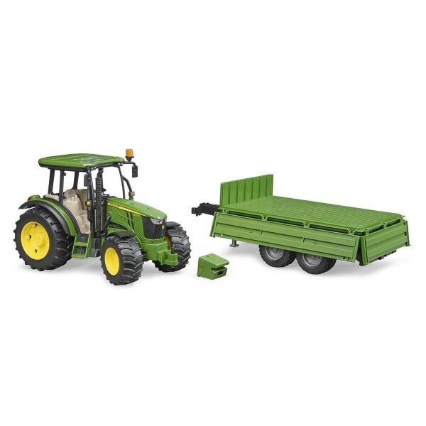 Bruder John Deere 5115 Traktör  Römork BR02108