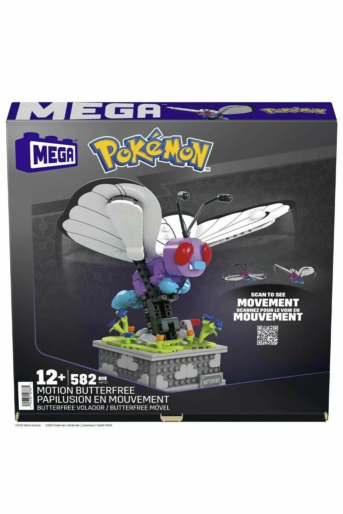 Mattel Pokemon Kinetik Butterfree HKT22