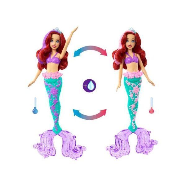 Mattel Renk Değiştiren Saçlı Deniz Kızı Ariel HLW0